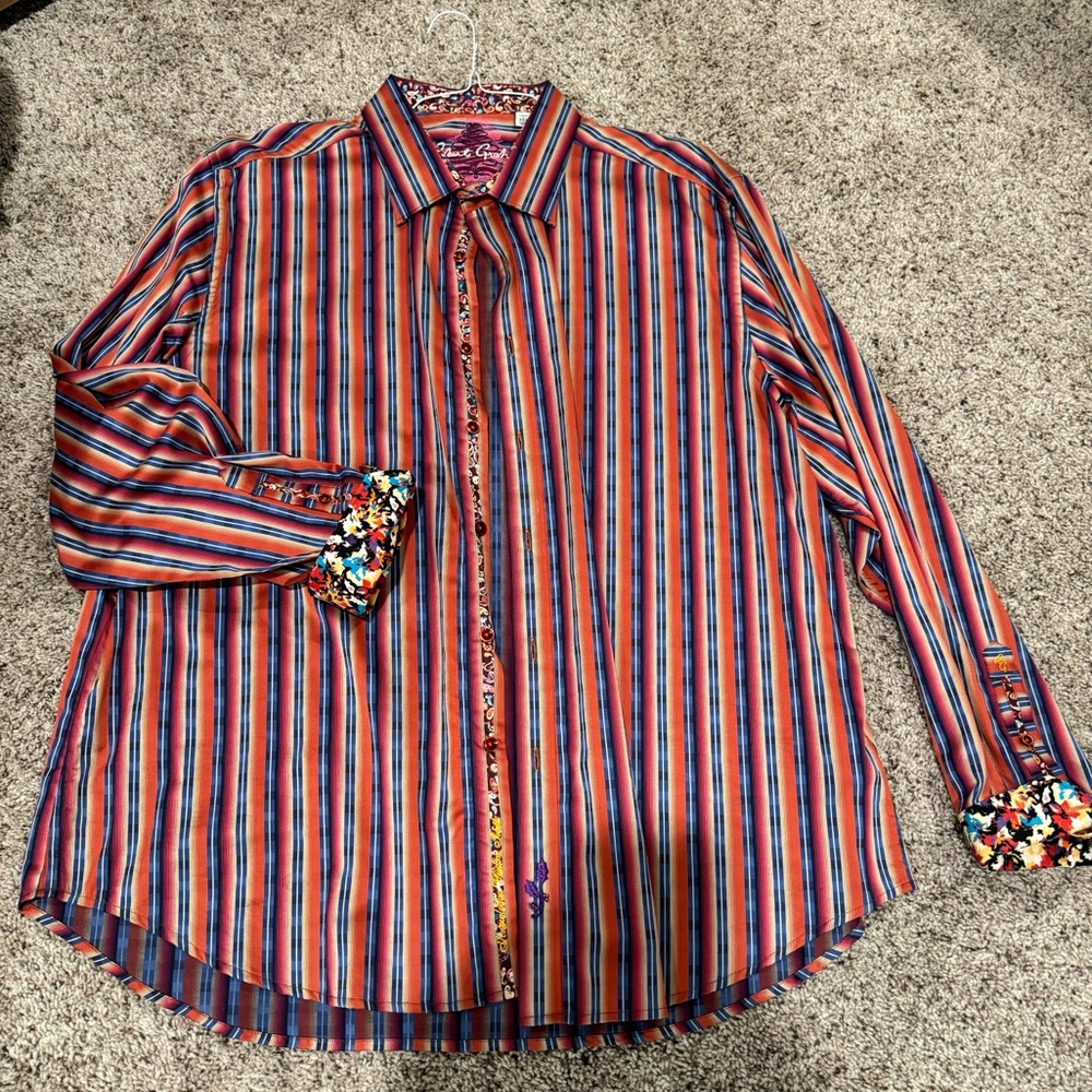 Robert Graham Button Down Long Sleeve Shirt